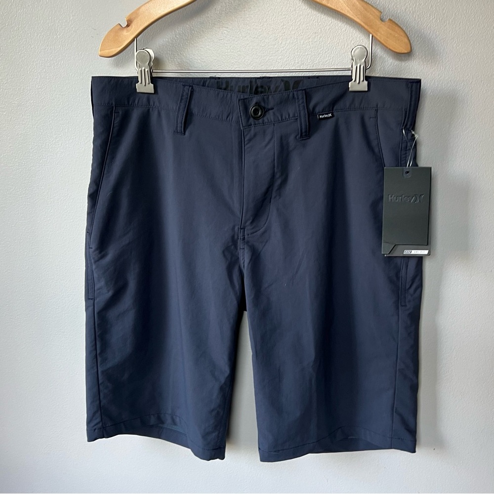 NWT Hurley x Nike Mens Shorts Size 31 Dark Slate Blue